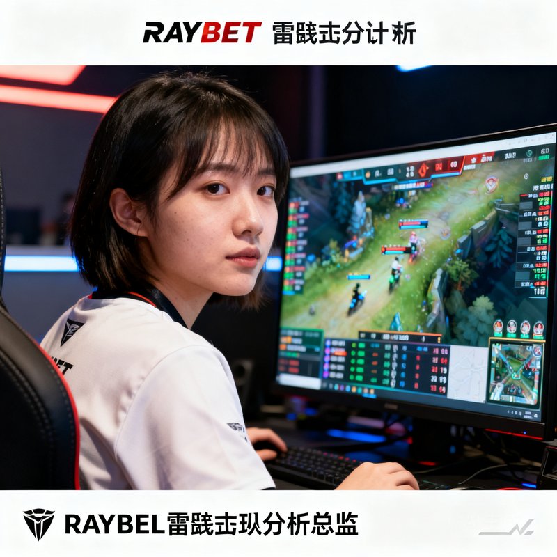 RAYBET雷竞技赛事分析总监张雅婷，前LPL官方数据分析师，在屏幕前分析赛事数据
