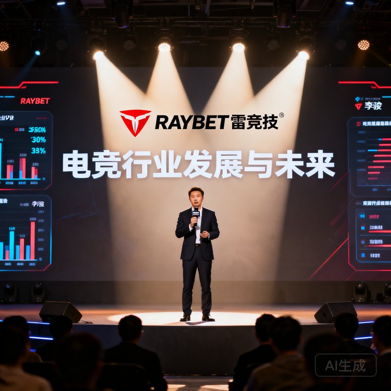 RAYBET雷竞技商务拓展VP李骏，在电竞行业峰会舞台上发表演讲